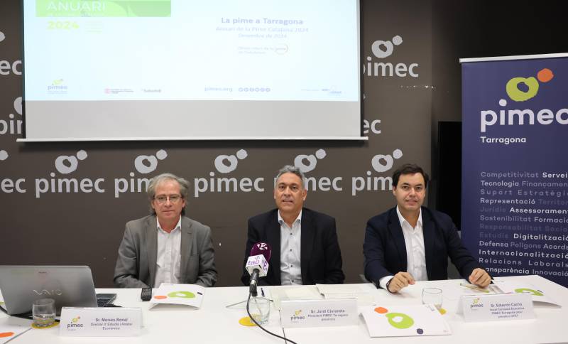 PIMEC Tarragona constata que les pimes de la província són més competitives que la mitjana d’empreses del conjunt de Catalunya, però alerta que cal millorar la seva productivitat